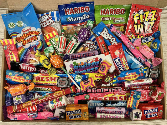 Simway Sweets 50 Piece Retro Box