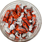 Simway Sweets Jar 680g - Tootsie Frooties Watermelon Flavour - Individually Wrapped American Sweets - Approximately 180 Pieces