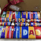 Fun Novelty Birthday Chocolate Wrapper Gift Box - Dad