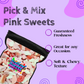 Pink Pick & Mix Sweets Selection, Fizzy and Non-Fizzy Gummy Mix
