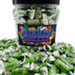 Simway Sweets Jar 680g - Tootsie Frooties Green Apple Flavour - Individually Wrapped American Sweets - Approximately 180 Pieces