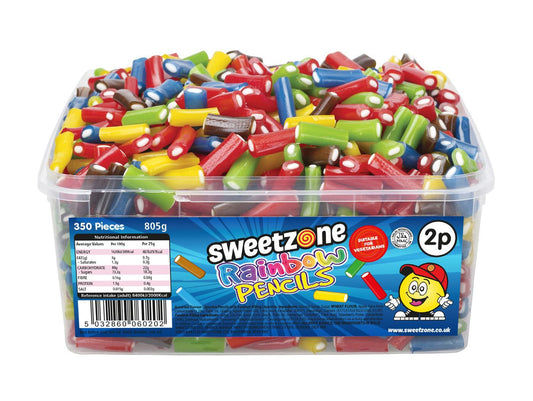 Rainbow Pencils 805g Tub