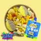 Yellow Candy Salad - With Gel