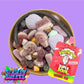 Violet Candy Salad - With Gel