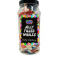 Jelly Whales Jelly Filled Sweets Gummy Retro Sweets Gift Jar - 670g