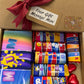Mothers Day Gift Box With Fun Chocolate Bar Wrappers - Mum