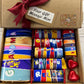 Mothers Day Gift Box With Fun Chocolate Bar Wrappers - Grandma
