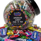American Sweet Jar 200 Pieces Hamper Gift USA Candies Pinata Sweets