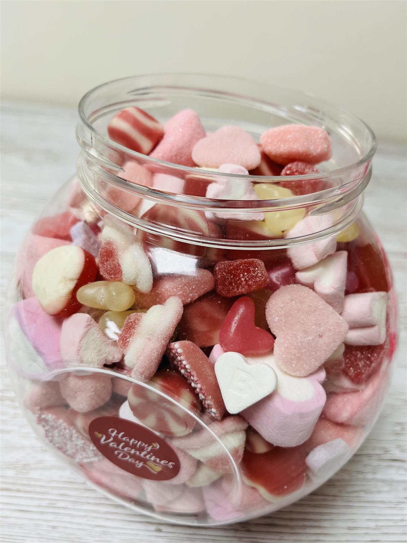 Valentines Sweet Jars - Choose Your Size