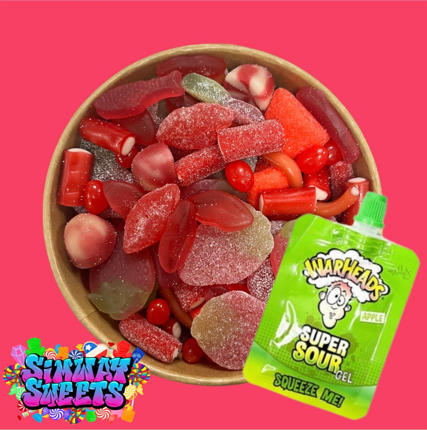 Scarlett Candy Salad - With Gel