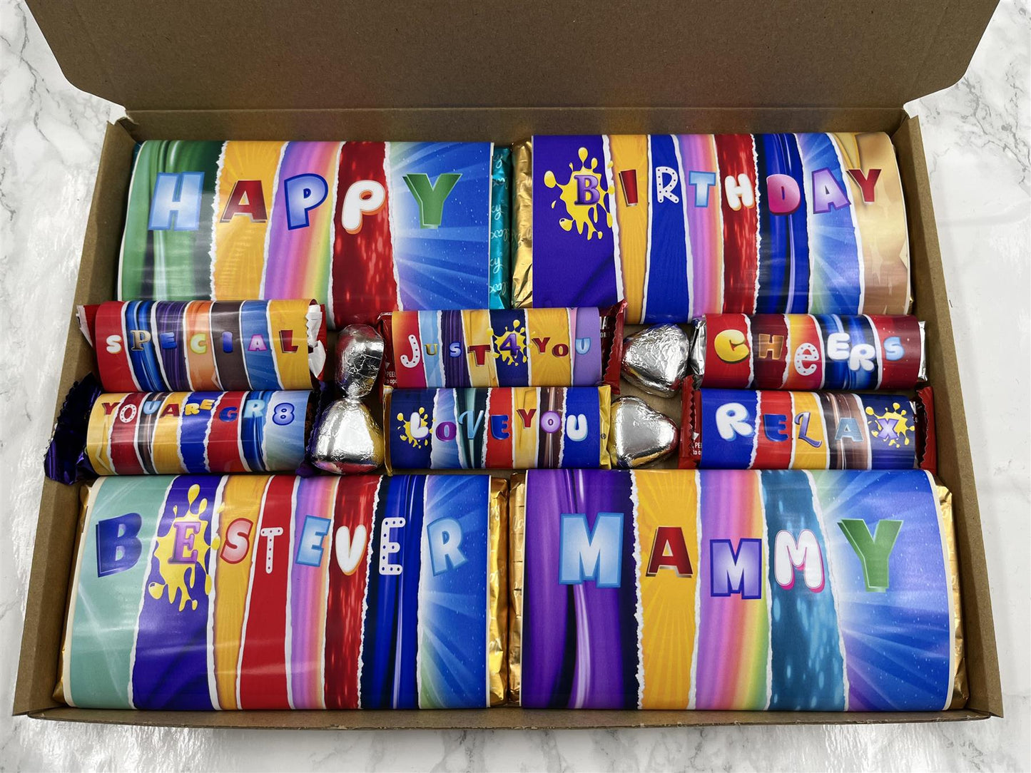 Fun Novelty Birthday Chocolate Wrapper Gift Box - Mammy