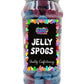 Jelly Spogs Jelly Buttons Aniseed Retro Sweets Gift Jar - 665g