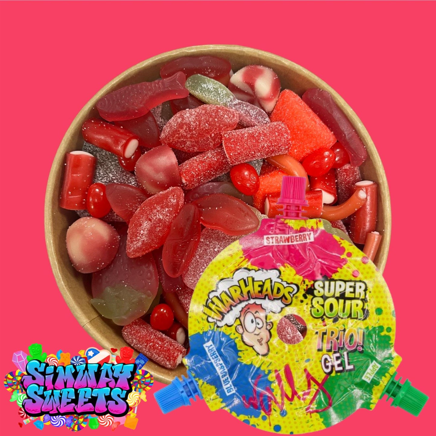 Scarlett Candy Salad - With Gel