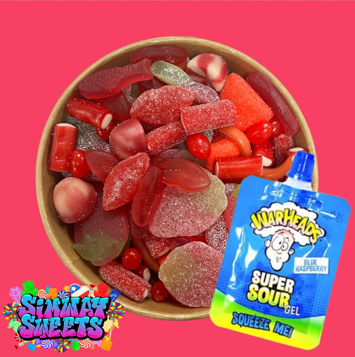 Scarlett Candy Salad - With Gel