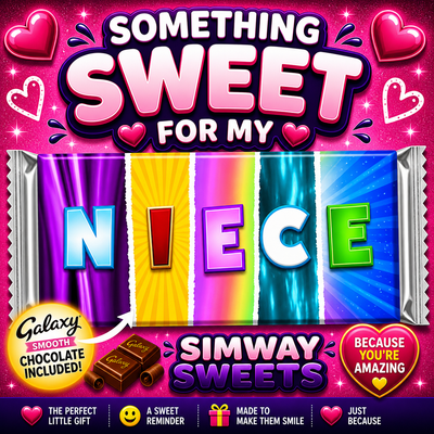Sweet Talk Chocolate Gift – Personalised Cute Message Wrappers