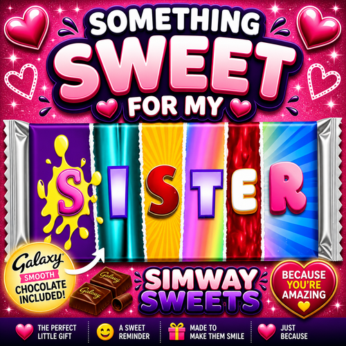 Sweet Talk Chocolate Gift – Personalised Cute Message Wrappers