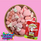 Pretty In Pink Candy Salad - With Gel
