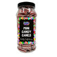 Red & White Mini Candy Canes Retro Sweets Gift Jar - 690g
