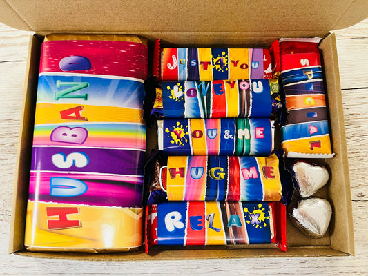 Valentines Novelty Chocolate Gift - Husband
