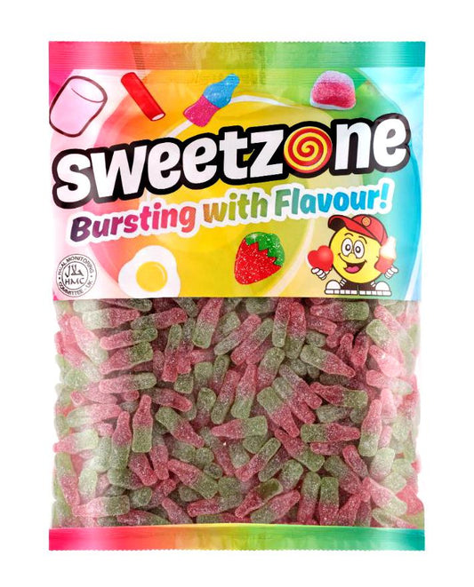 Fizzy Watermelon Bottles 1kg Bag