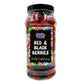 Black & Raspberry Berries Gummy Retro Sweets Gift Jar - 685g