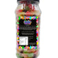 Fizzy Sour Dummies Sweets Gummy Jelly Retro Sweets Gift Jar - 555g