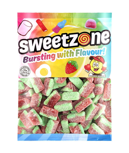 Fizzy Watermelon Slices 1kg Bag