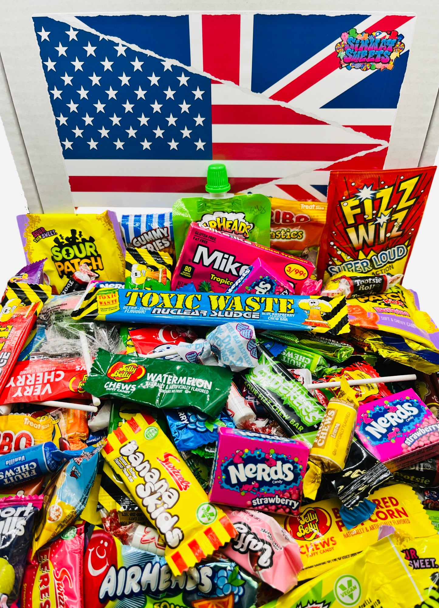 100 Piece American & British Retro Candy Mix