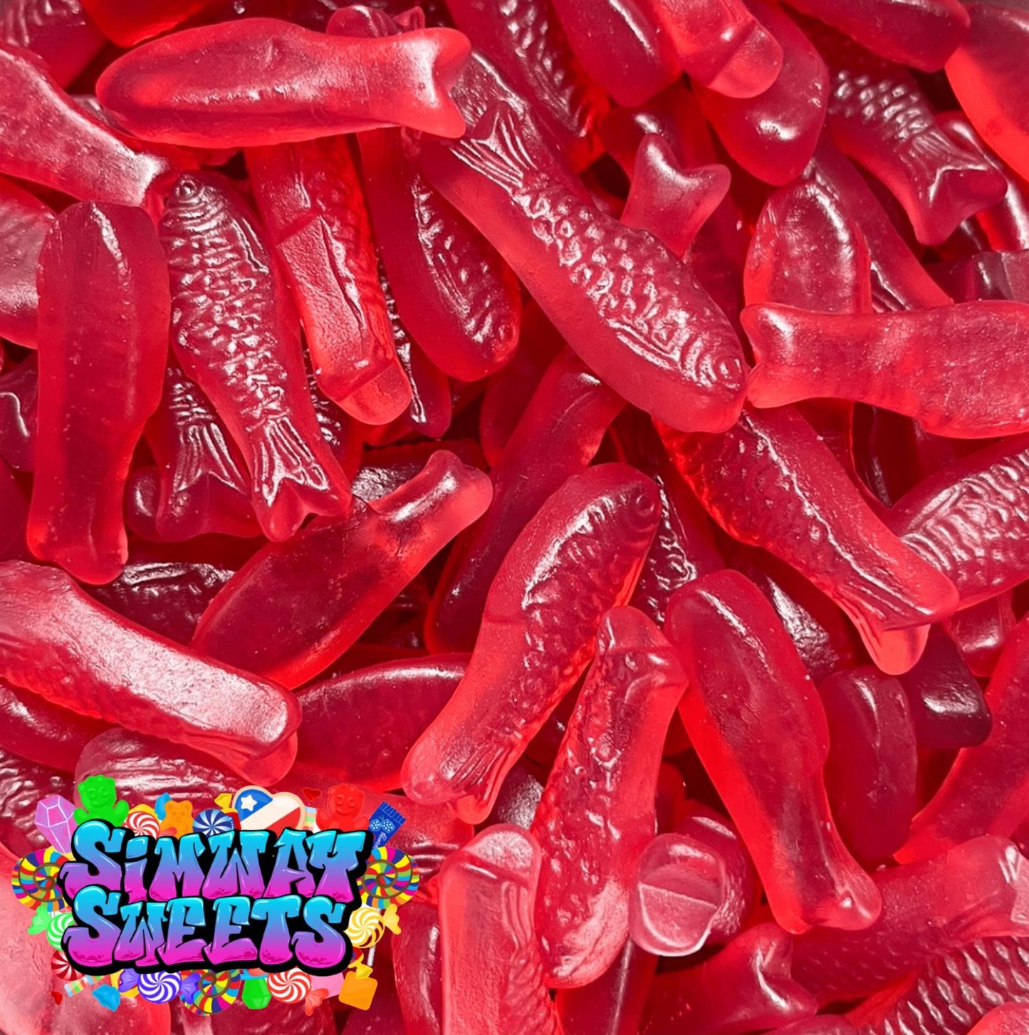 Cherry Gummy Scandi Fish Pick N Mix