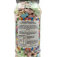 ABC Letters Chalky Alphabet Sweets Gift Jar - 700g