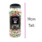 ABC Letters Chalky Alphabet Sweets Gift Jar - 700g