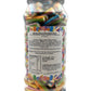 Multi Coloured Pencil Bites Retro Gummy Sweets Gift Jar - 625g