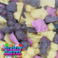 Chocolate Animal Shapes Milk, White & Pink Chocolate Retro Sweets Gift Jar - 620g