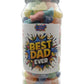 Father's Day Sweet Jar CHOOSE YOUR DESIGN full of Fizzy Pick n Mix - 660g