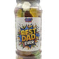 Father's Day Sweet Jar CHOOSE YOUR DESIGN full of Jelly Pick n Mix - 840g