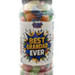 Father's Day Sweet Jar CHOOSE YOUR DESIGN full of Fizzy Pick n Mix - 660g