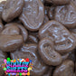 Milk Chocolate Banana Chips Retro Sweets Gift Jar - 580g