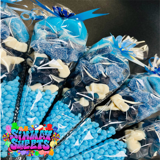 Pre-Filled Blue Million Sweet Cone