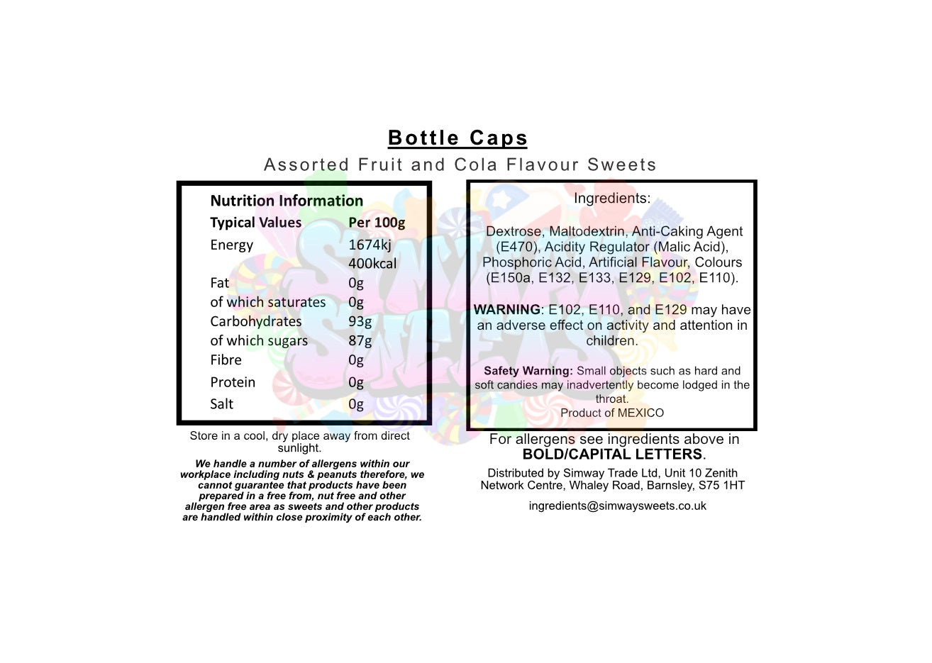 Bottle Caps - 142g