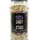 Candy Sticks Sweets Gift Jar - 475g