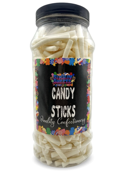 Candy Sticks Sweets Gift Jar - 475g
