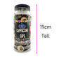 Milk Chocolate Cappuccino Icy Cups Retro Sweets Gift Jar - 530g