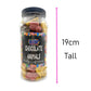 Chocolate Animal Shapes Milk, White & Pink Chocolate Retro Sweets Gift Jar - 620g