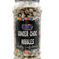 Gingerbread Choc Nibbles Retro Sweets Gift Jar - 590g