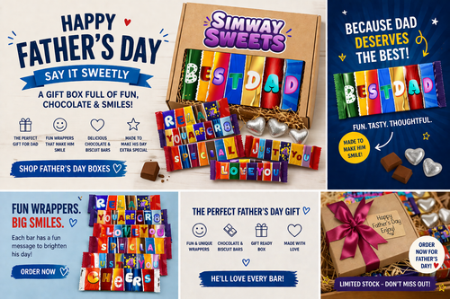 Novelty Chocolate Message Box For Him