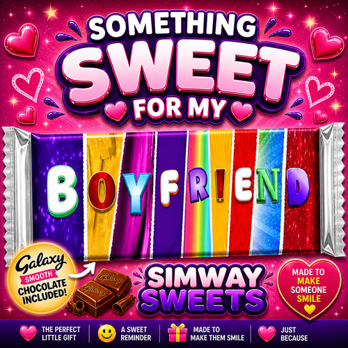 Sweet Talk Chocolate Gift – Personalised Cute Message Wrappers