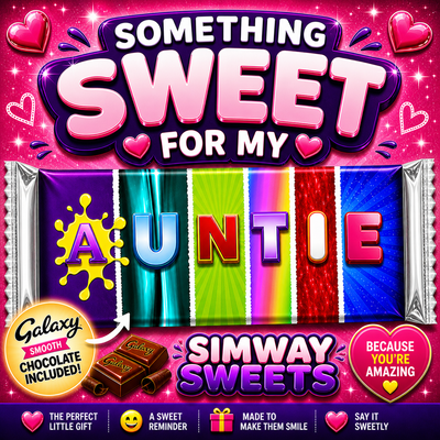 Sweet Talk Chocolate Gift – Personalised Cute Message Wrappers