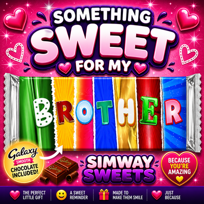Sweet Talk Chocolate Gift – Personalised Cute Message Wrappers