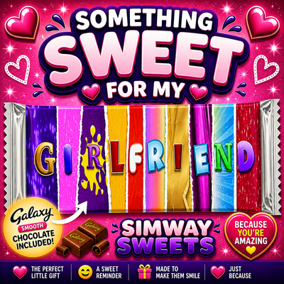 Sweet Talk Chocolate Gift – Personalised Cute Message Wrappers