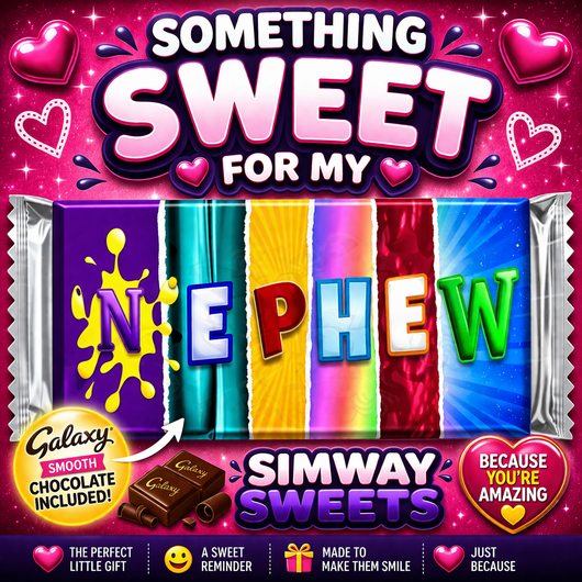 Sweet Talk Chocolate Gift – Personalised Cute Message Wrappers